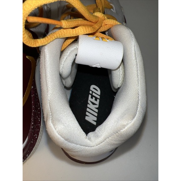 Nike ID 3 Kyrie Azurie Elizabeth Women Red Gold White Basketball Shoes Size 9.5 - Picture 4 of 16